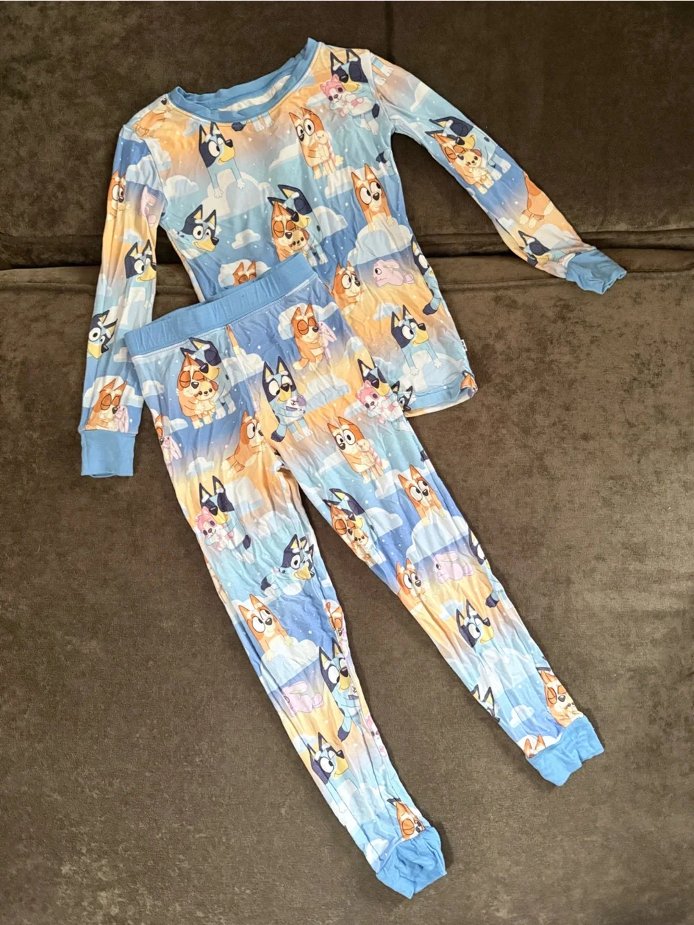 Little Sleepies Bluey 2-Piece Pajama Set